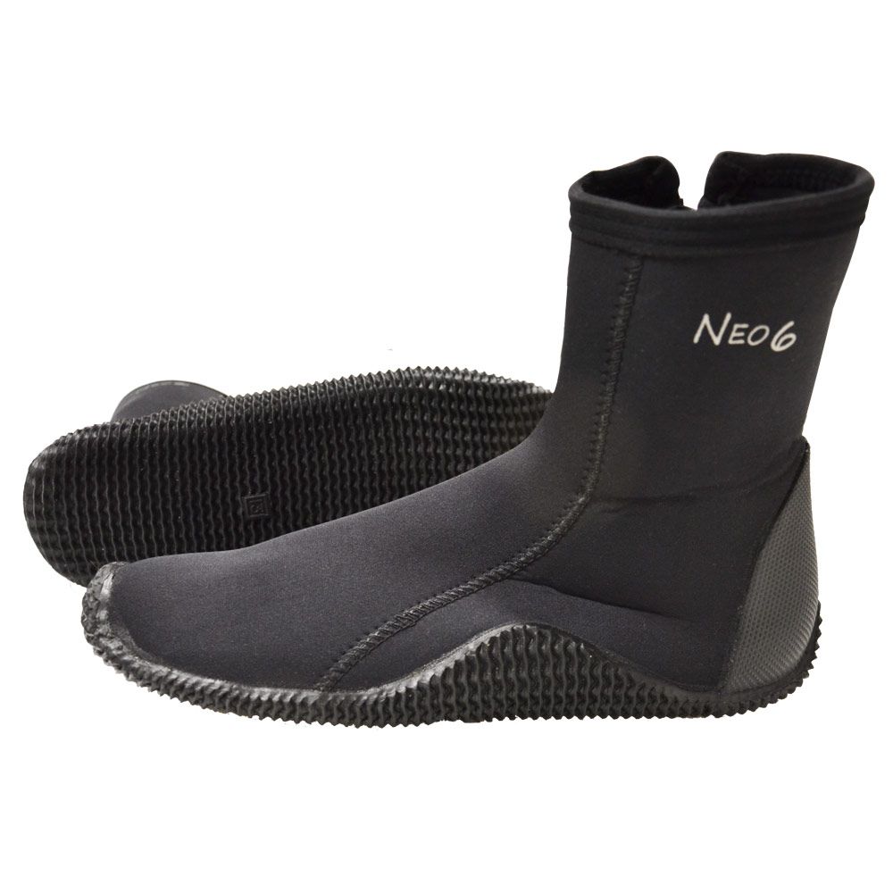 Neo 6mm Tall Zipper Boot