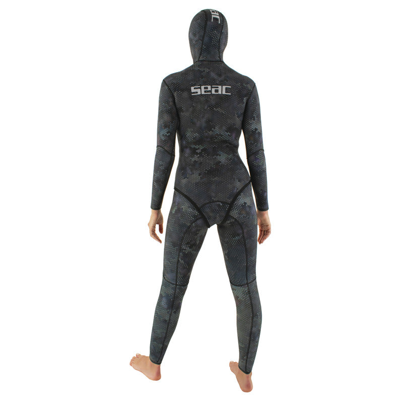Snake Camo 5mm 2pc Wetsuit-Female